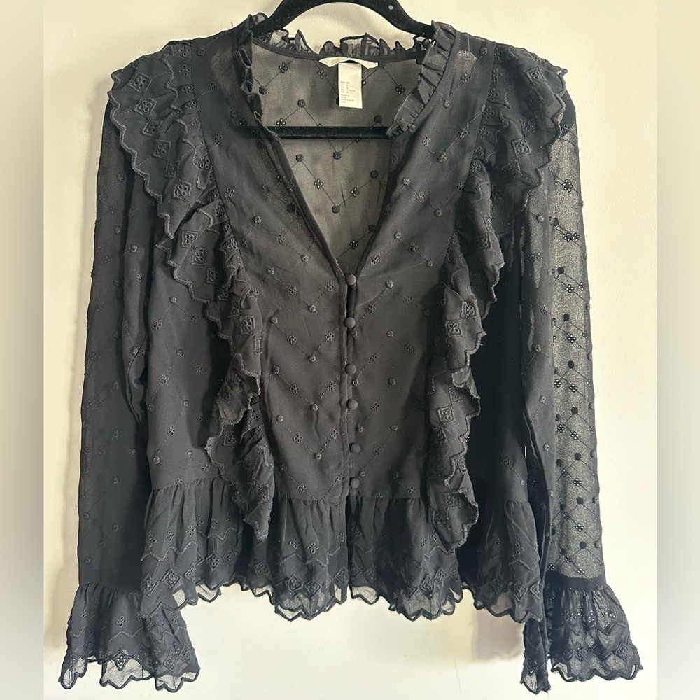 H&M | Sheer top